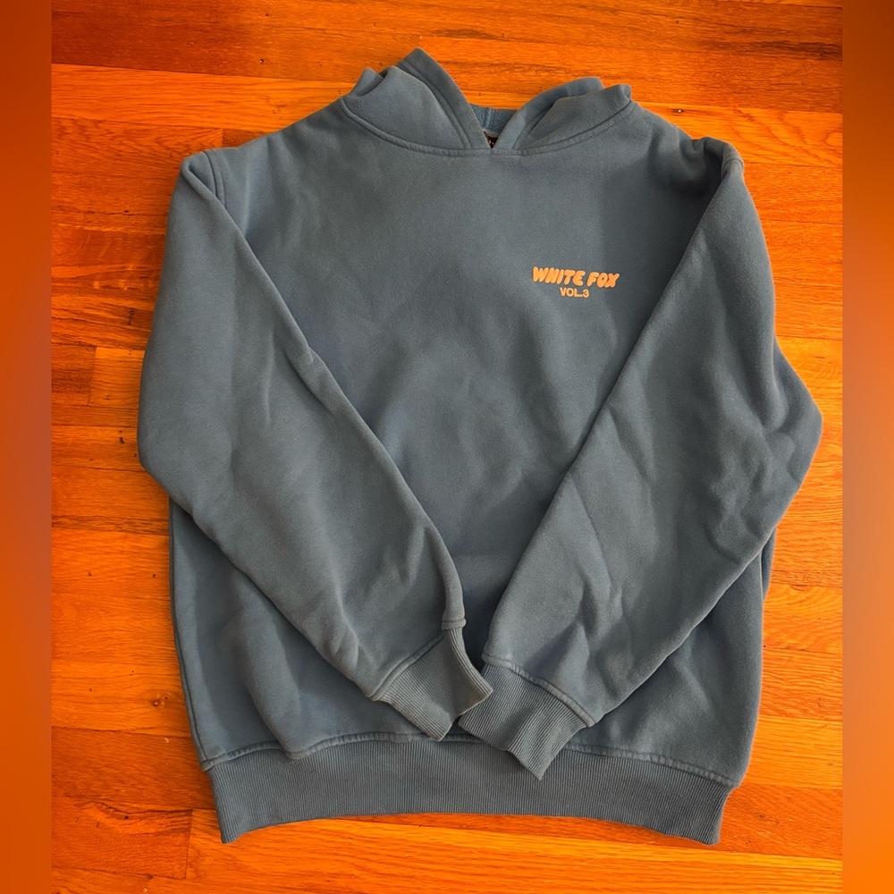 White Fox Women’s Blue Hoodie